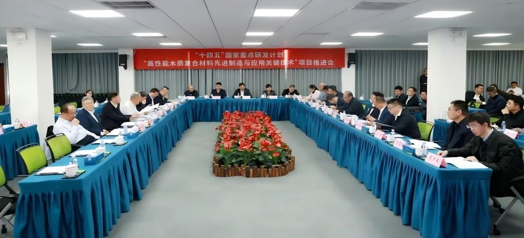 “十四五”國(guó)家重點(diǎn)研發(fā)計(jì)劃“高性能木質(zhì)復(fù)合材料先進(jìn)制造與應(yīng)用關(guān)鍵技術(shù)”項(xiàng)目推進(jìn)會(huì)于新港集團(tuán)順利召開(kāi)！